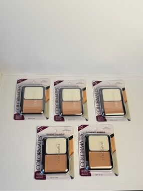 ColorMates Compact Makeup Light Medium 61513 Lot of 5 NEW Discontinued